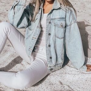 Vintage Light Wash Denim Jacket